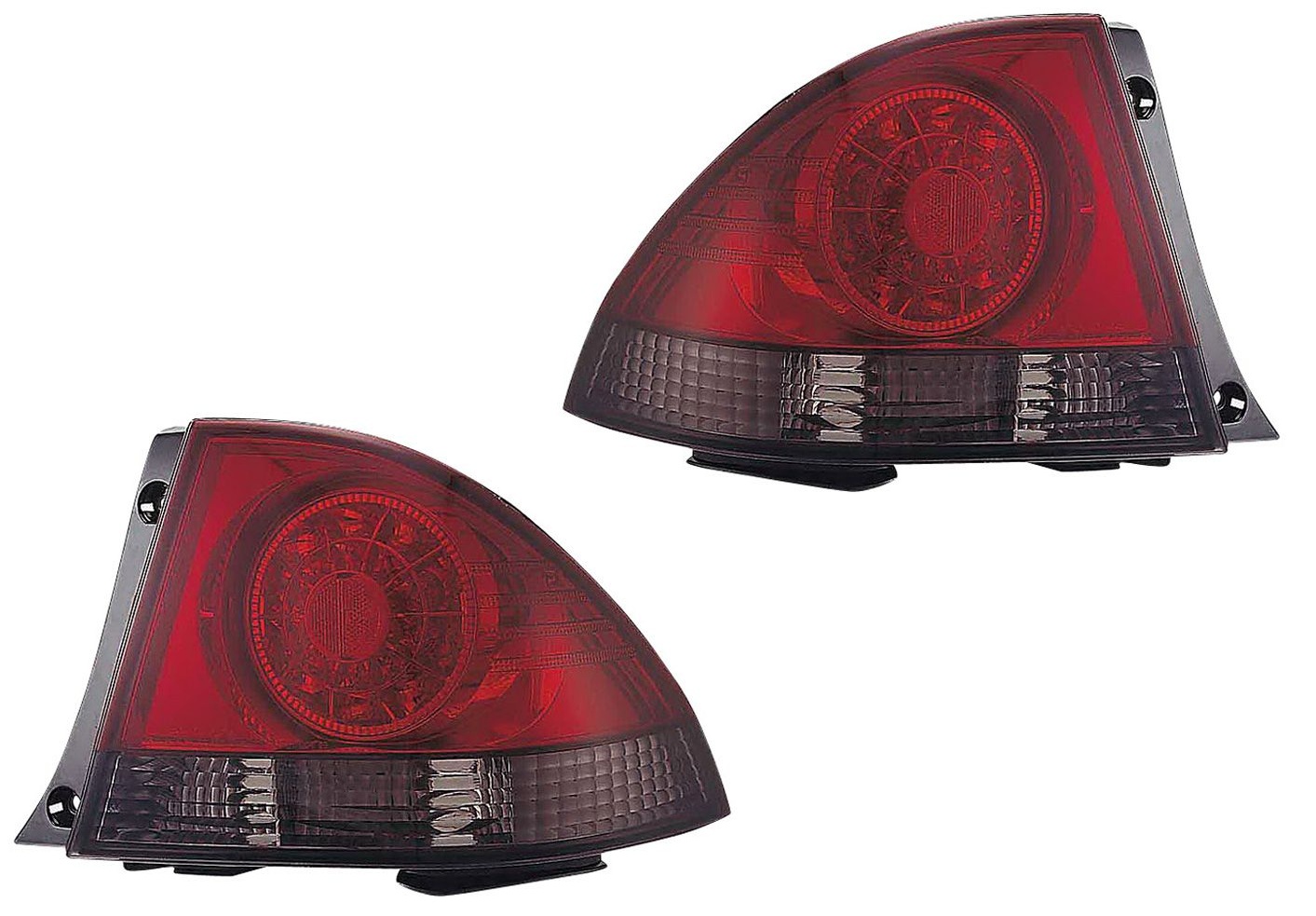Set LED Achterlichten  Lexus IS200 1998-2005 - Rood/Rookgrijs