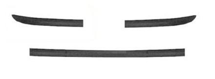 achterbumperlijst, 3/5 drs, links, 09/2001-Ford Focus, 1998-2004