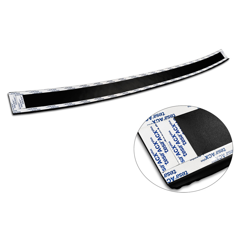 Matzwart Aluminium Achterbumperprotector  Nissan X-Trail III (T32) Facelift 2017-2021 'Riffled Plate'